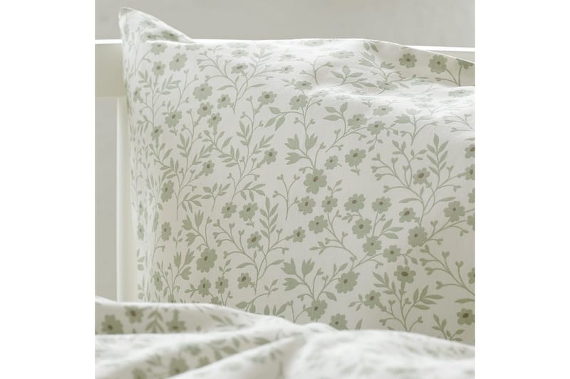 Dynetrekksett til Sprinkelseng 2-Dels Hedda - Grønn - Tekstiler - Sengetøy - Sengetøysett & dynetrekksett