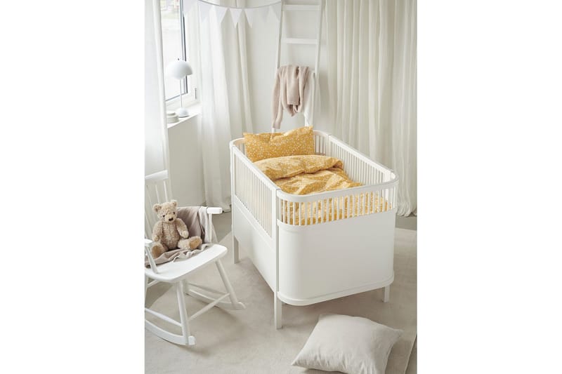 Dynetrekksett til Sprinkelseng 2-Dels Hedda - Gul - Tekstiler - Sengetøy - Sengetøysett & dynetrekksett