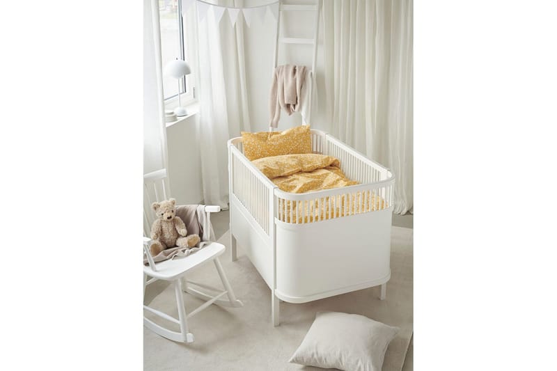 Dynetrekksett til Sprinkelseng 2-Dels Hedda - Gul - Tekstiler - Sengetøy - Sengetøysett & dynetrekksett