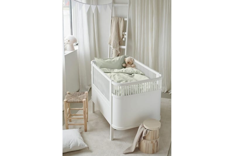 Dynetrekksett til Sprinkelseng 2-Dels Humble - Grønn - Tekstiler - Sengetøy - Sengetøysett & dynetrekksett