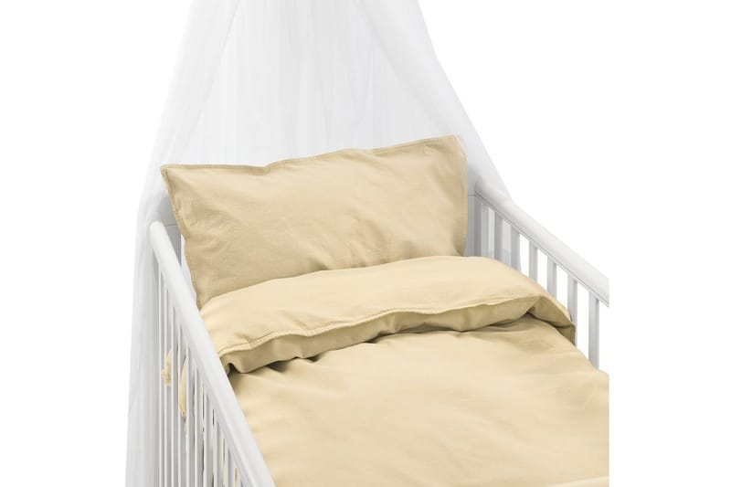 Dynetrekksett til Sprinkelseng 2-Dels Humble - Gul - Tekstiler - Sengetøy - Sengetøysett & dynetrekksett