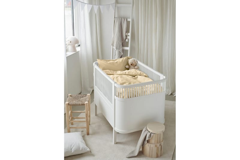 Dynetrekksett til Sprinkelseng 2-Dels Humble - Gul - Tekstiler - Sengetøy - Sengetøysett & dynetrekksett