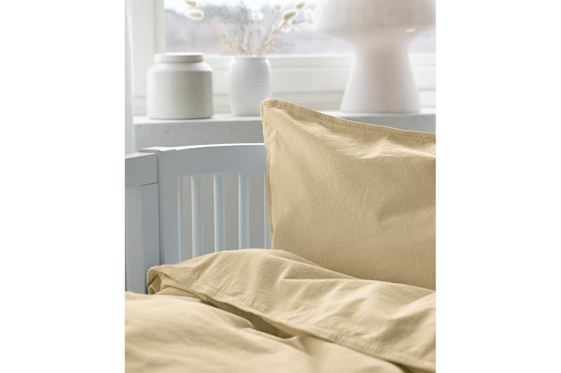 Dynetrekksett til Sprinkelseng 2-Dels Humble - Gul - Tekstiler - Sengetøy - Sengetøysett & dynetrekksett