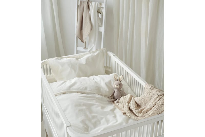 Dynetrekksett til Sprinkelseng 2-Dels Humble - Hvit - Tekstiler - Sengetøy - Sengetøysett & dynetrekksett