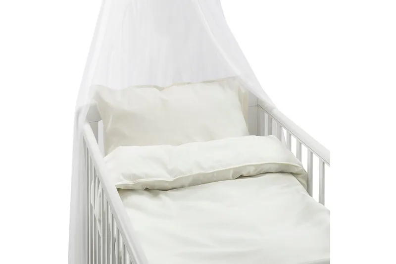 Dynetrekksett til Sprinkelseng 2-Dels Humble, Hvit