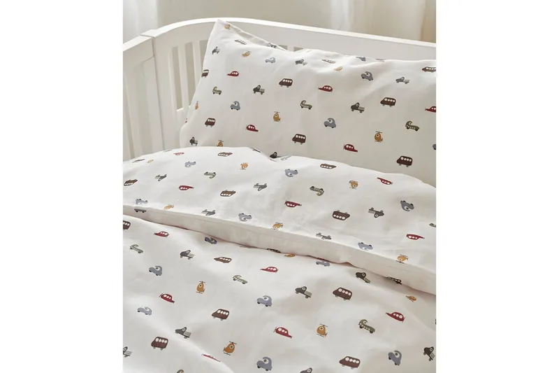 Dynetrekksett til Sprinkelseng 2-Dels John Beige - Tekstiler - Sengetøy - Sengetøysett & dynetrekksett