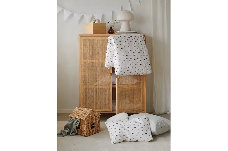 Dynetrekksett til Sprinkelseng 2-Dels John Beige - Tekstiler - Sengetøy - Dyne