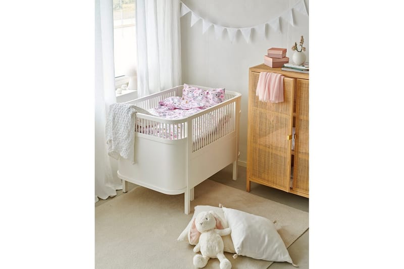 Dynetrekksett til Sprinkelseng 2-delt Enhjørning Rosa - Tekstiler - Sengetøy - Sengetøysett & dynetrekksett