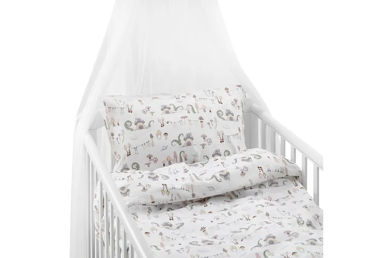 Dynetrekksett til Sprinkelseng 2-delt Fingal Pastell, undefined