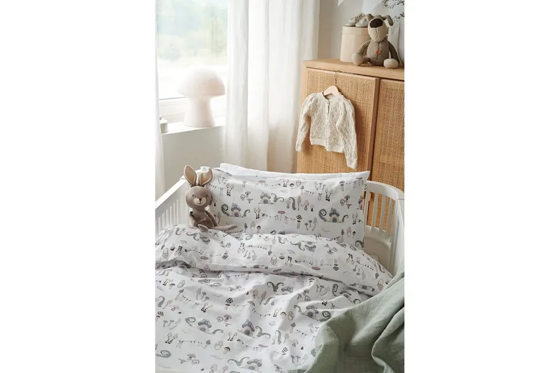 Dynetrekksett til Sprinkelseng 2-delt Fingal Pastell - Tekstiler - Sengetøy - Dyne