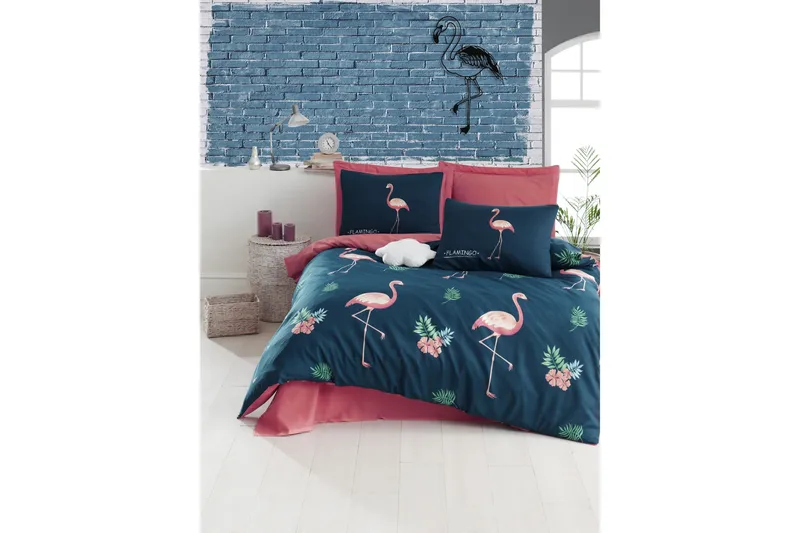 Eponj Home Sengesett, Blå