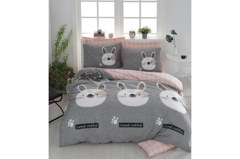 Eponj Home Sengesett, Grå