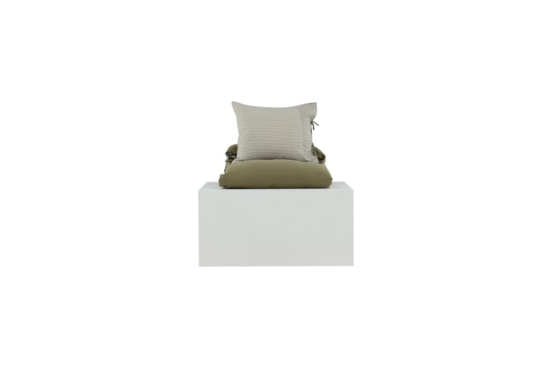 Jenna Sengesett 2-Delt 150x200 / 50x60 cm - Grøn - Tekstiler - Sengetøy - Sengetøysett & dynetrekksett - Sengesett dobbeltseng
