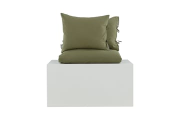 Jenna sengesett 2-delt 220x240/50x60 cm - Grønn - Tekstiler - Sengetøy - Sengetøysett & dynetrekksett - Sengesett dobbeltseng