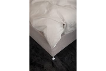 Jenna Sengetøysett 2-Deler 150x200/50x60 cm - Lysegrå - Tekstiler - Sengetøy - Sengetøysett & dynetrekksett - Sengesett enkeltseng