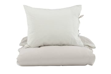 Jenna Sengetøysett 2-Deler 150x200/50x60 cm - Lysegrå - Tekstiler - Sengetøy - Sengetøysett & dynetrekksett - Sengesett enkeltseng