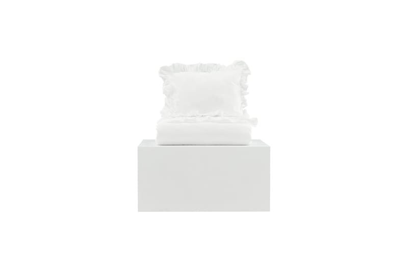 Levi Sengetøysett 2-Deler 150x200/50x60 cm - Hvid - Tekstiler - Sengetøy - Sengetøysett & dynetrekksett - Sengesett enkeltseng