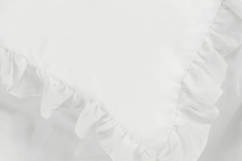 Levi Sengetøysett 2-Deler 150x200/50x60 cm - Hvid - Tekstiler - Sengetøy - Sengetøysett & dynetrekksett - Sengesett enkeltseng