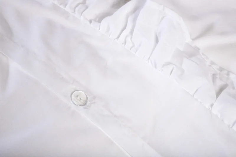 Levi Sengetøysett 2-Deler 220x240/50x60 cm - Hvit - Tekstiler - Sengetøy - Sengetøysett & dynetrekksett - Sengesett enkeltseng