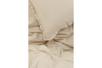 Lias Sengesett 2-Delt 150x200 / 50x60 cm - Beige - Tekstiler - Sengetøy - Sengetøysett & dynetrekksett - Sengesett enkeltseng