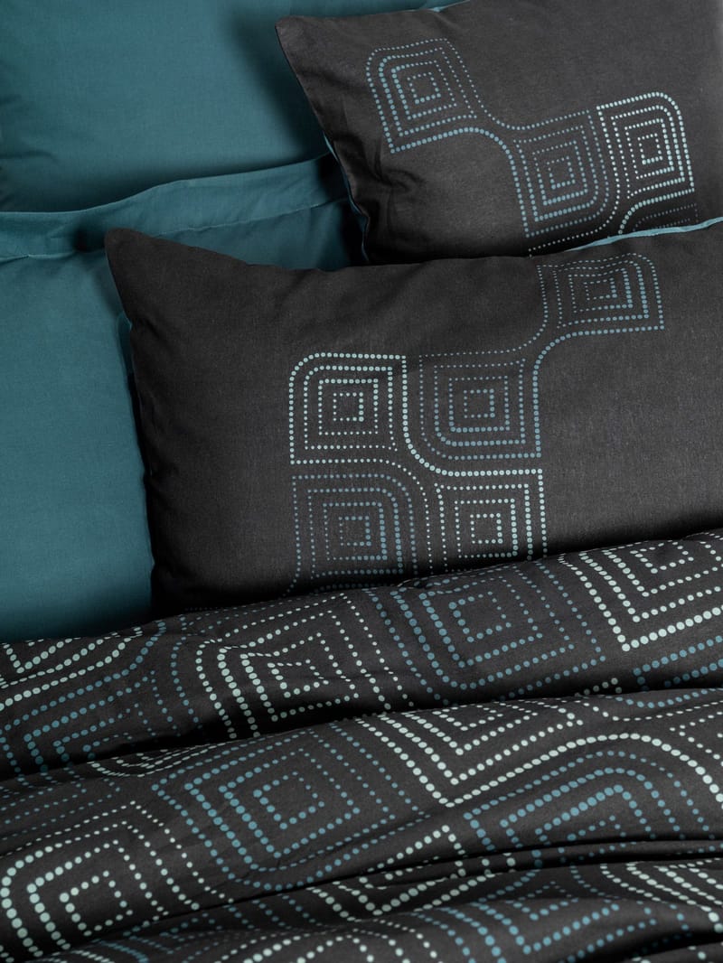 Marionis sengesett 240x220 cm - Petrolbl å - Tekstiler - Sengetøy - Sengetøysett & dynetrekksett