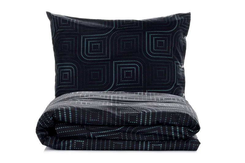 Marionis sengesett 240x220 cm, Petrolblå