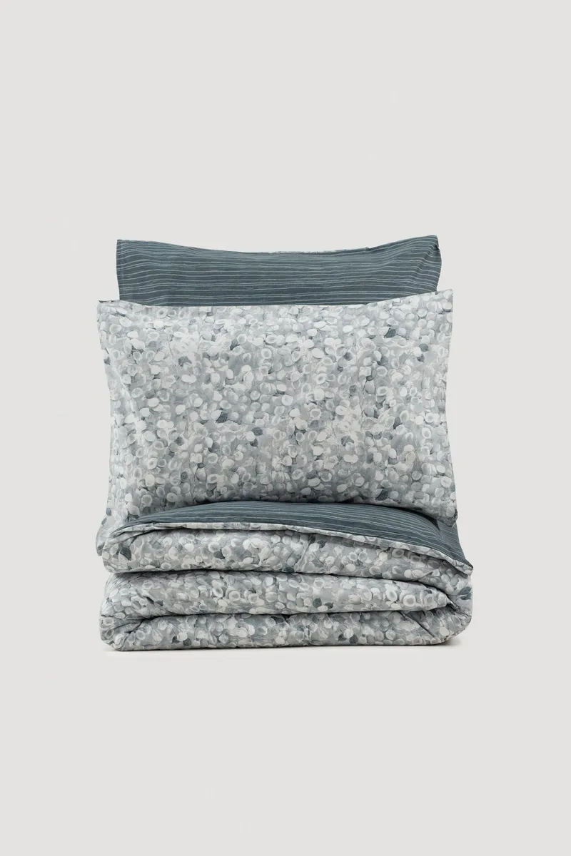 Molliere sengesett 240x220 cm, Antrasitt Hvit Grå