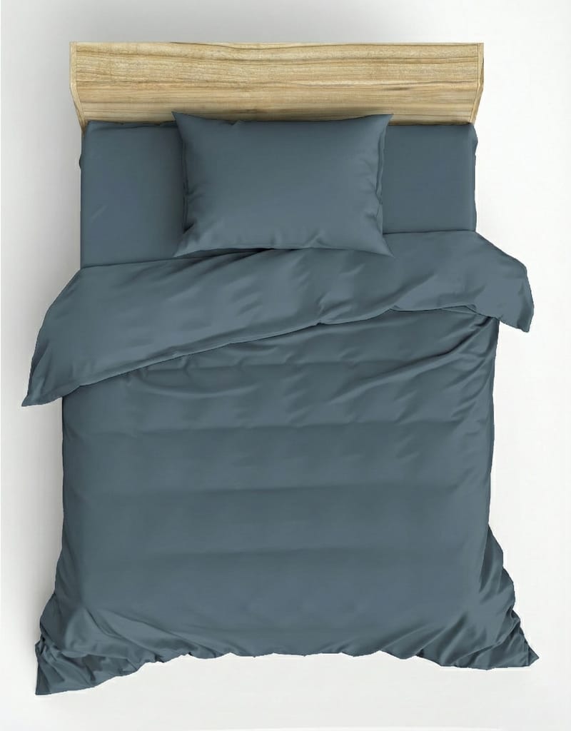 Nelam sengesett 140x200 cm - Antrasitt - Tekstiler - Sengetøy - Sengetøysett & dynetrekksett