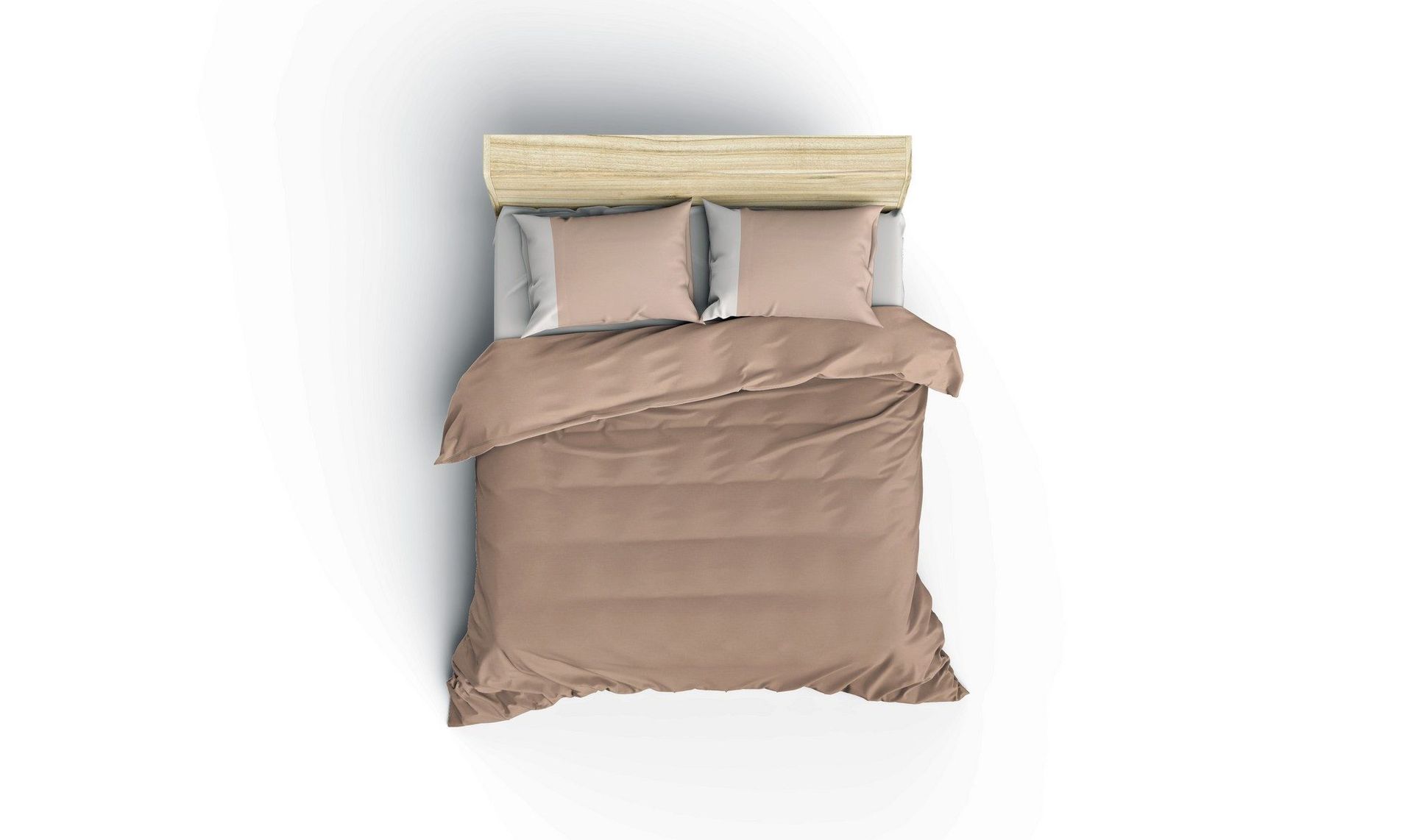 Nelam sengesett 240x220 cm - Mink Krem