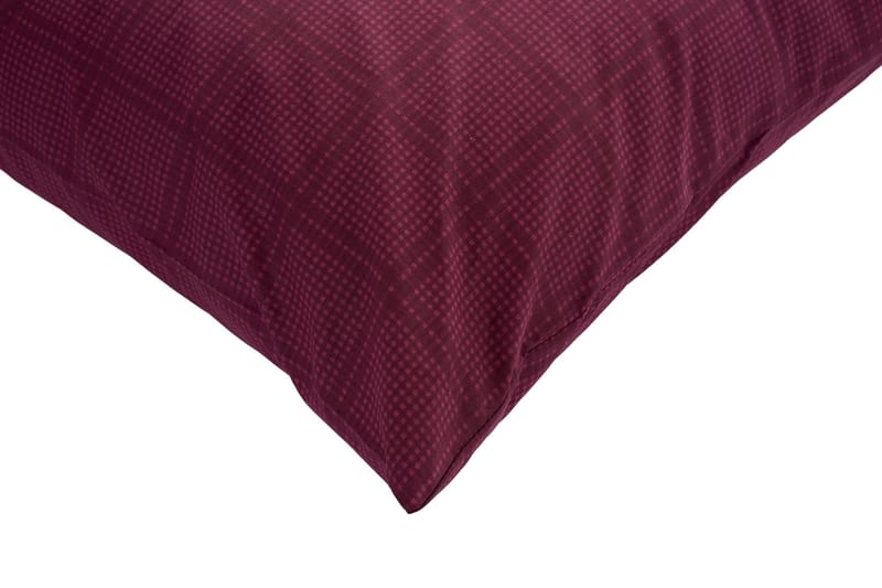 Omvyn sengesett 240x220 cm - Klar vinrød - Tekstiler - Sengetøy - Sengetøysett & dynetrekksett