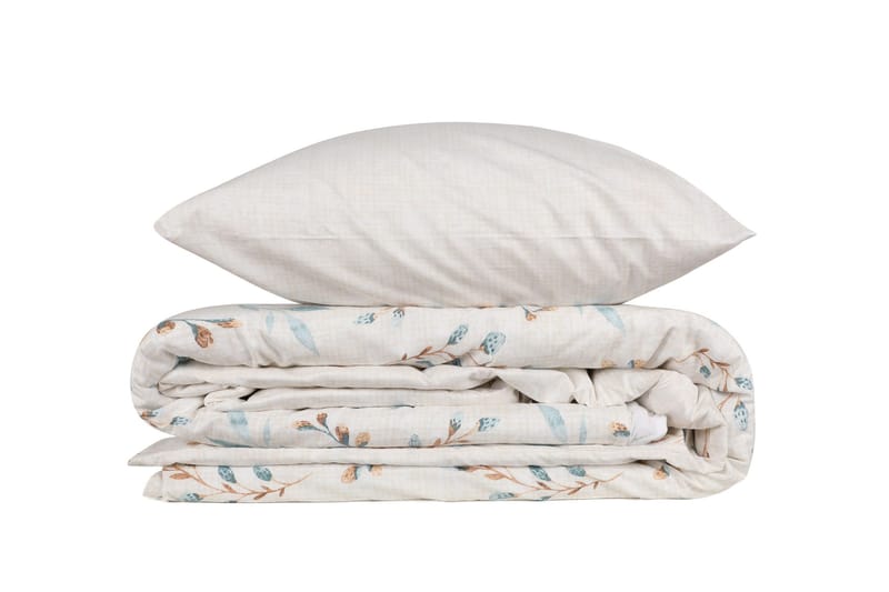 Swafford sengesett 240x220 cm, Mint Hvit