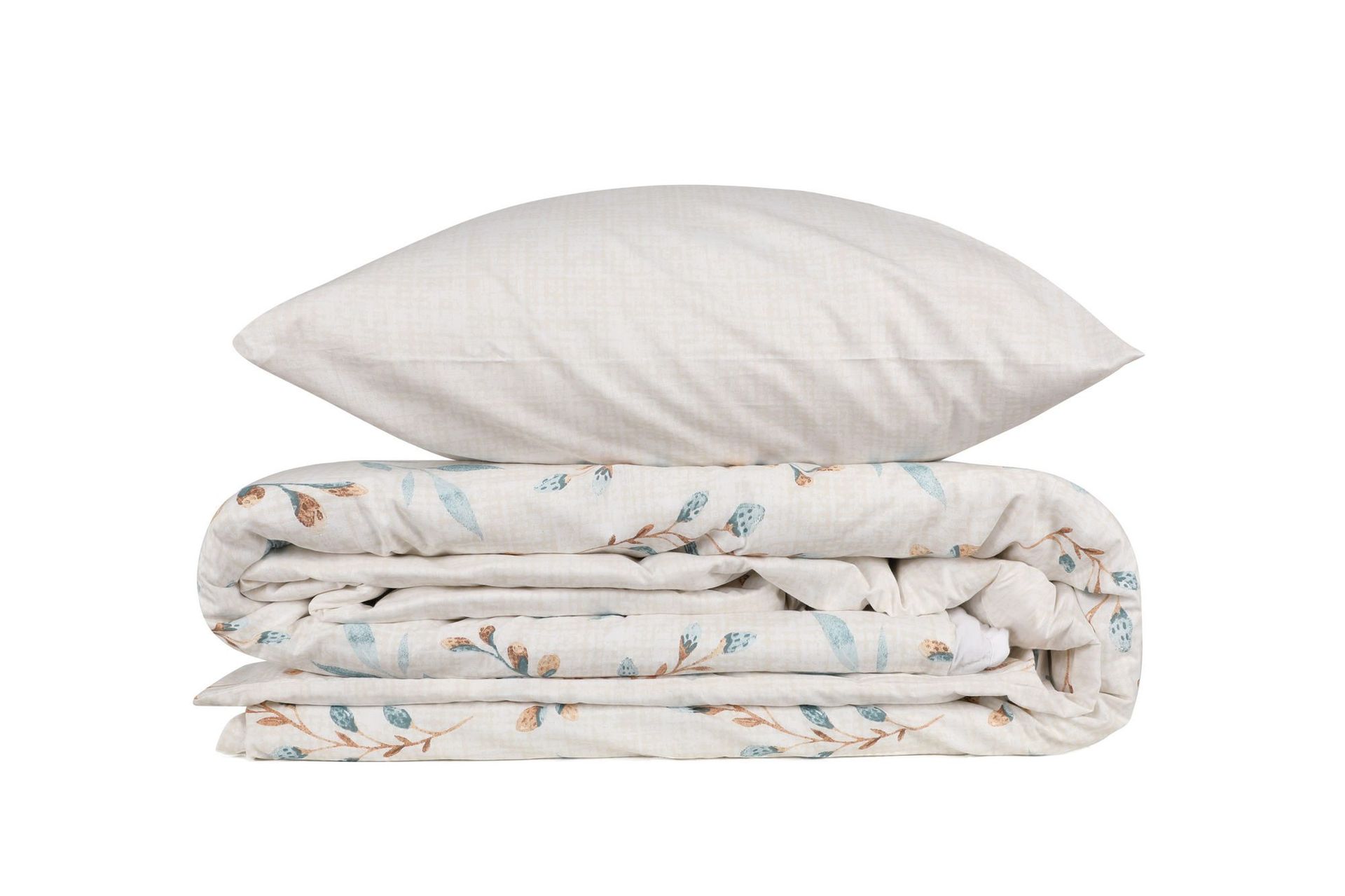 Swafford sengesett 240x220 cm - Mint Hvit