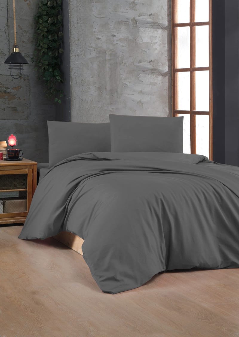 Torvenis sengesett 140x200 cm, Antrasitt