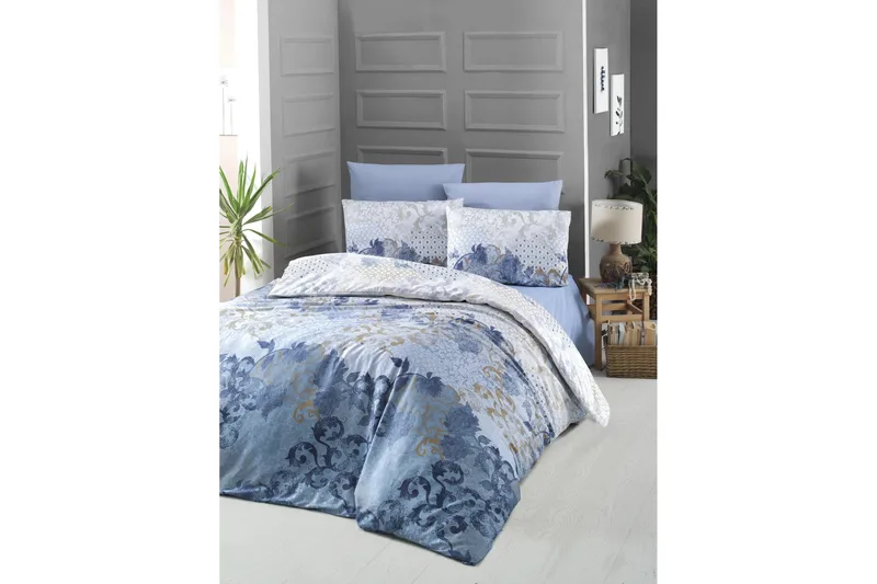 Victoria Satin Sengetøysett, undefined