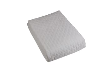 Paz Sengeteppe 180x260 cm - Hvit - Tekstiler - Sengetøy - Sengeteppe - Sengeteppe dobbeltseng