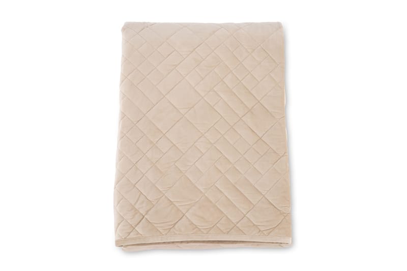 Jilly Sengeteppe 260x260 cm, Beige