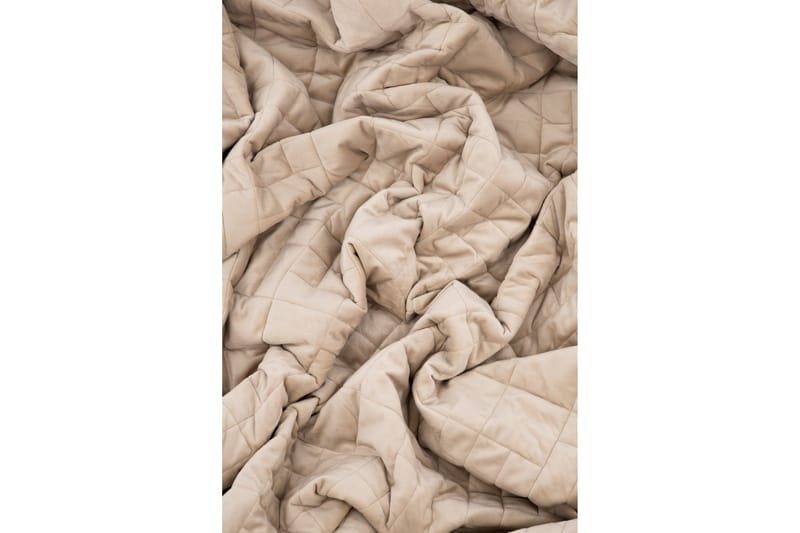Jilly Sengeteppe 80x260 cm - Beige - Tekstiler - Sengetøy - Sengeteppe - Sengeteppe dobbeltseng