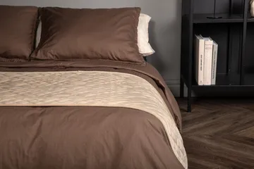 Jilly Sengeteppe 80x260 cm - Beige - Tekstiler - Sengetøy - Sengeteppe - Sengeteppe dobbeltseng