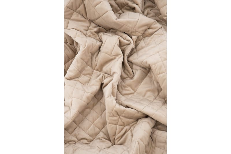 Jilly Sengeteppe 80x260 cm - Beige - Tekstiler - Sengetøy - Sengeteppe - Sengeteppe dobbeltseng