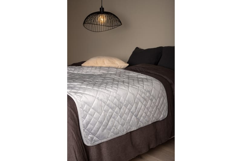 Jilly Sengeteppe 80x260 cm - Lysegrå - Tekstiler - Sengetøy - Sengeteppe - Sengeteppe dobbeltseng