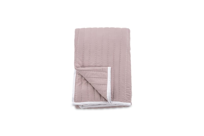 Juni Sengeteppe 180x260 cm - Lys lyserød - Tekstiler - Senget øy - Sengeteppe - Sengeteppe dobbeltseng
