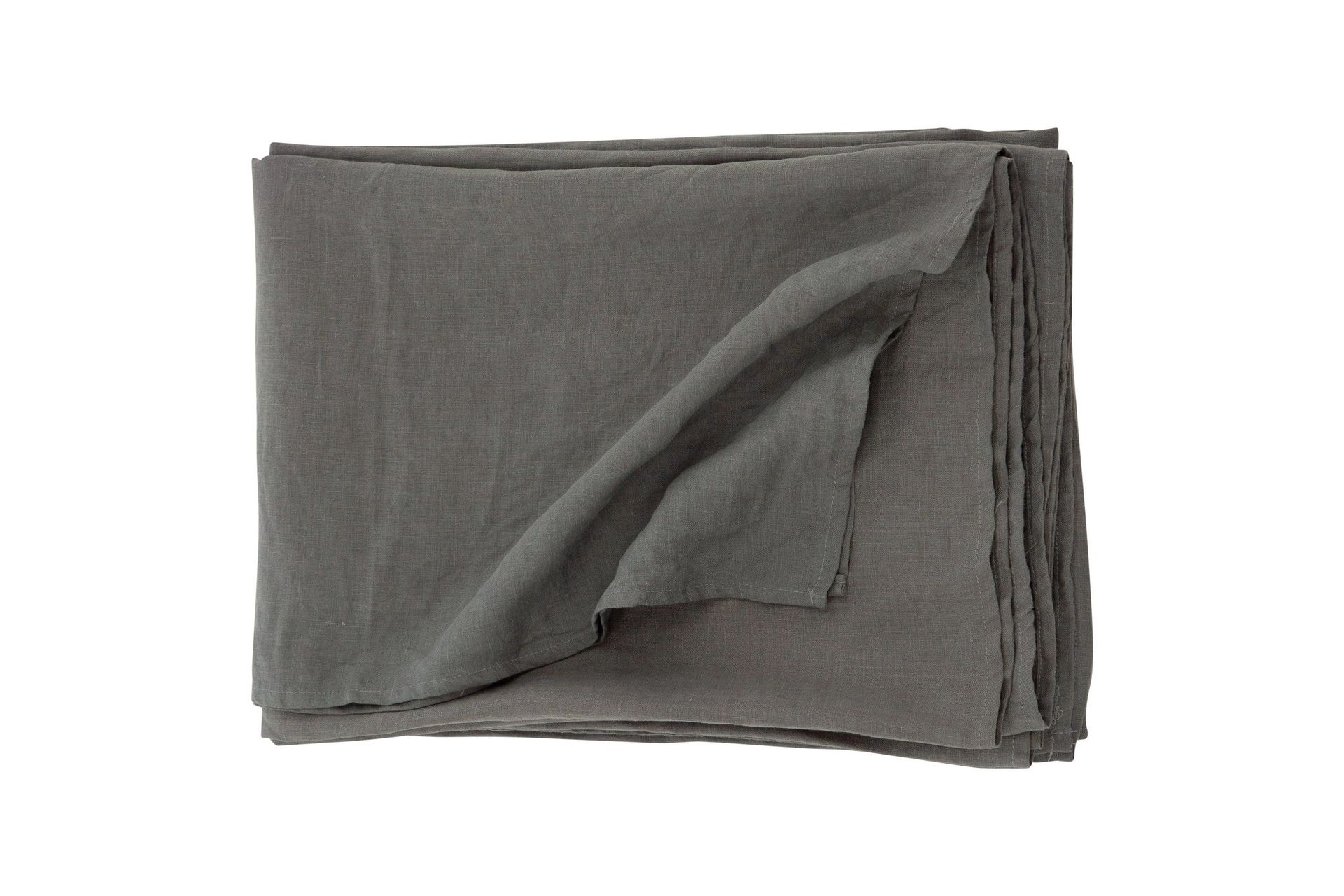 Milo Sengeteppe 260x260 cm - Lysegrå