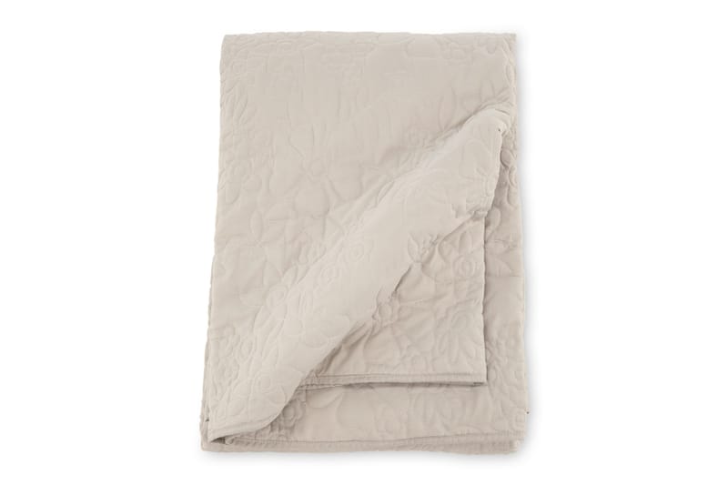 Niki Sengeteppe 150x250 cm - Beige - Tekstiler - Sengetøy - Sengeteppe - Sengeteppe dobbeltseng