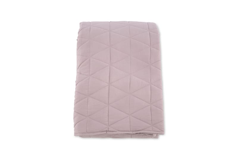 Nilla Sengeteppe 150x250 cm - Lys lyserød - Tekstiler - Sengetøy - Sengeteppe - Sengeteppe dobbeltseng