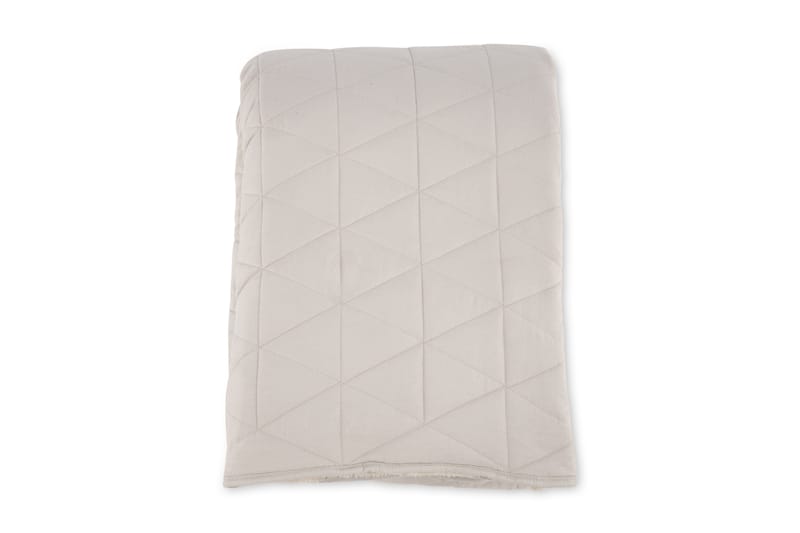 Nilla Sengeteppe 180x260 cm - Beige - Tekstiler - Sengetøy - Sengeteppe - Sengeteppe dobbeltseng