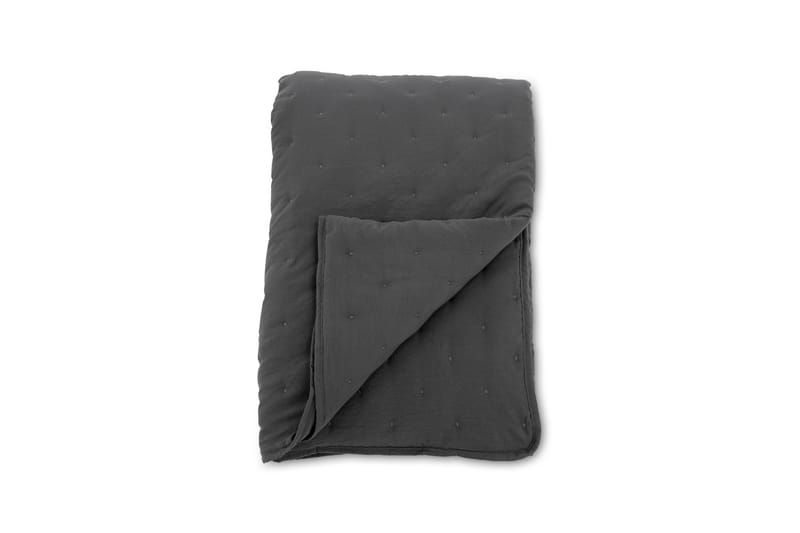 Sally Sengeteppe 180x260 cm - Antracit - Tekstiler - Sengetøy - Sengeteppe - Sengeteppe dobbeltseng