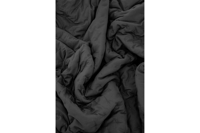 Sally Sengeteppe 180x260 cm - Antracit - Tekstiler - Sengetøy - Sengeteppe - Sengeteppe dobbeltseng
