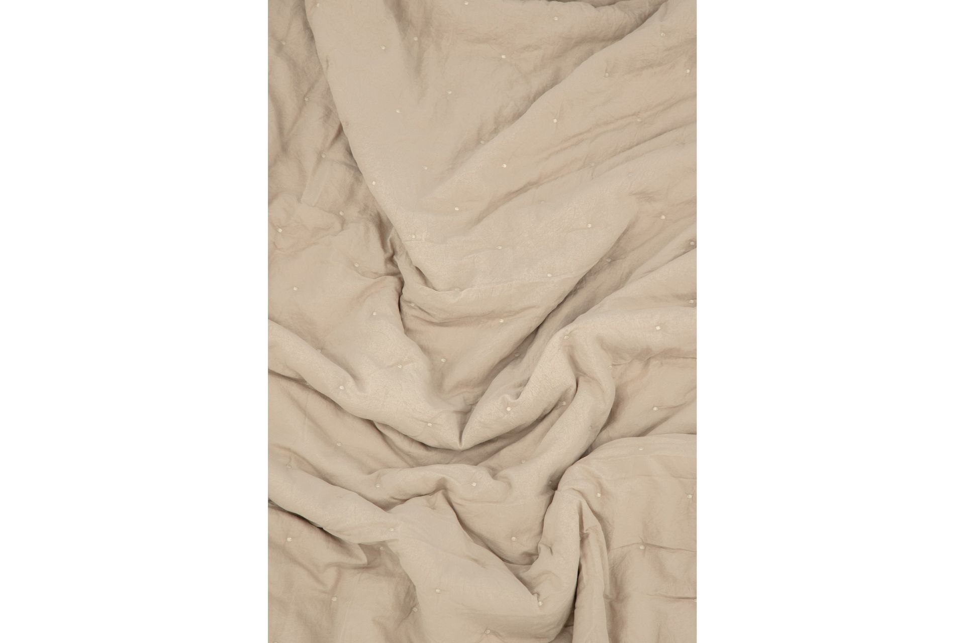 Sally Sengeteppe 260x260 cm - Beige - Tekstiler - Sengetøy - Sengeteppe - Sengeteppe dobbeltseng