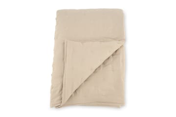 Sally Sengeteppe 260x260 cm - Beige - Tekstiler - Sengetøy - Sengeteppe - Sengeteppe dobbeltseng