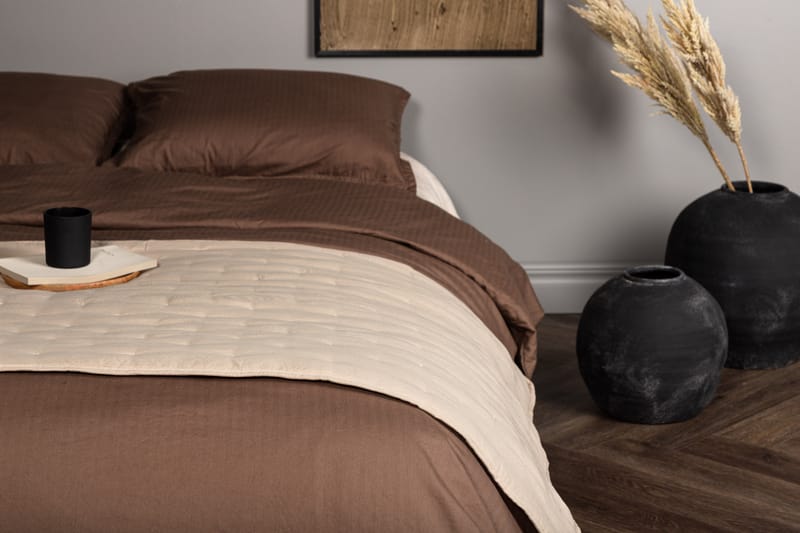 Sally Sengeteppe 80x150 cm - Beige - Tekstiler - Sengetøy - Sengeteppe - Sengeteppe dobbeltseng